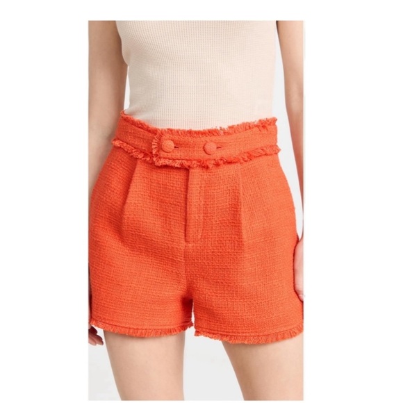 Cinq a Sept Cherryl Shorts in Cherry Tomato
